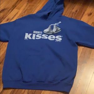 blue hershey park sweatshirt
